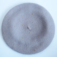 basic wool felt beret