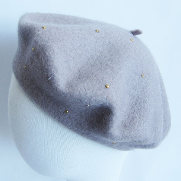 basic wool felt beret