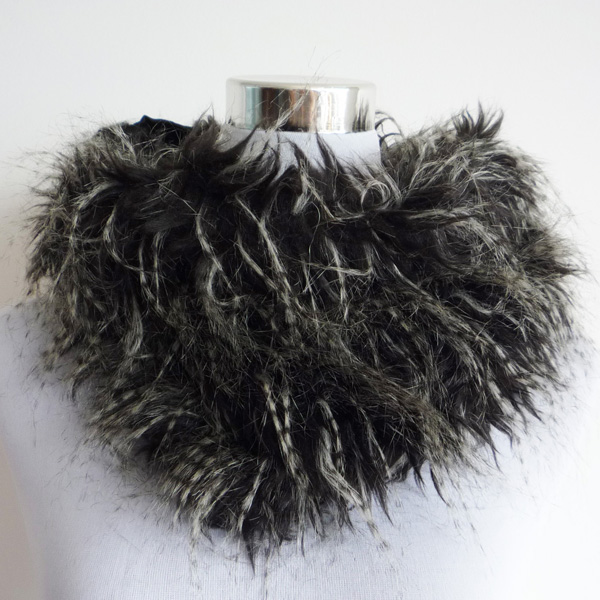 long fur snood