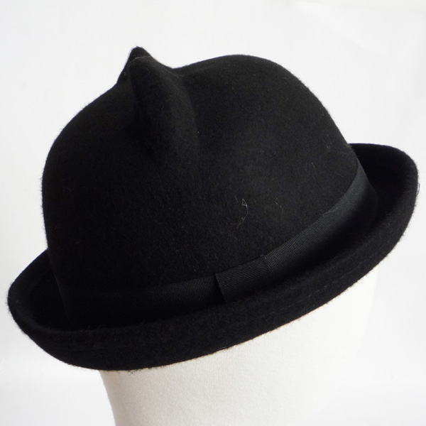 felt hat with ears