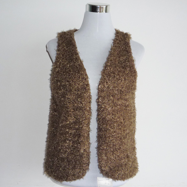 fake fur vest