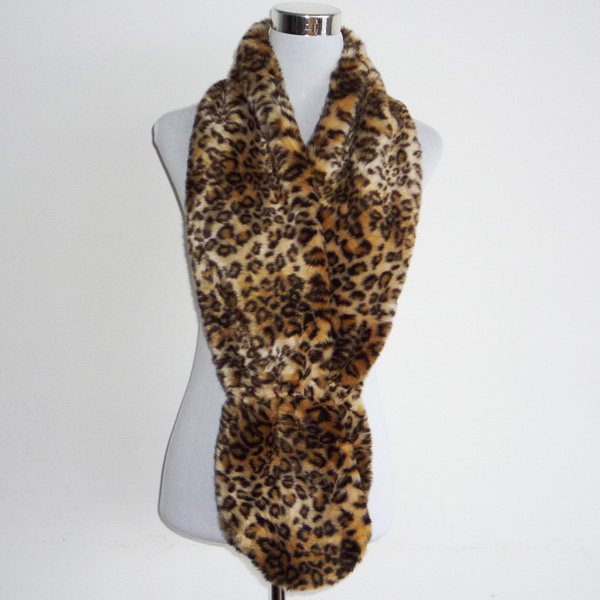 leopard scarf