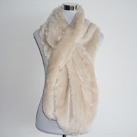 fake fur scarf