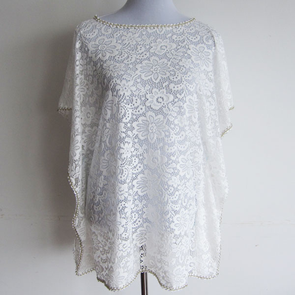 lace beach kimono