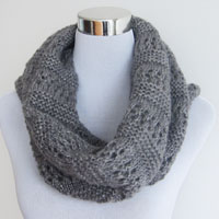 mohair acrylic snood