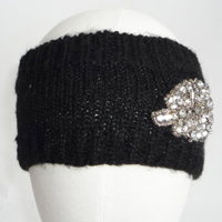 headband with beads patch