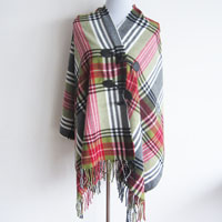 check cape with toggle