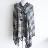 check cape with toggle