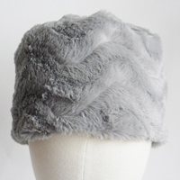 soft fake fur hat