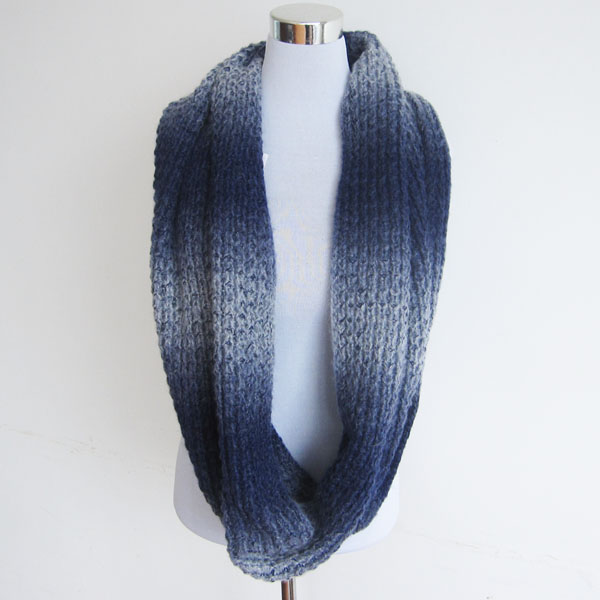 acrylic mohair dip yarn snood