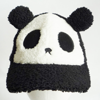 panda style cap