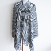 check cape with toggle