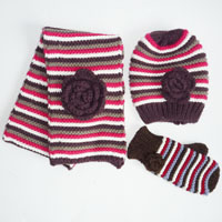 girls hat/mitten set