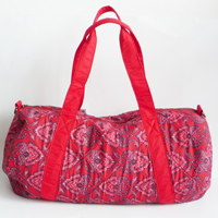 paisley fabric bag