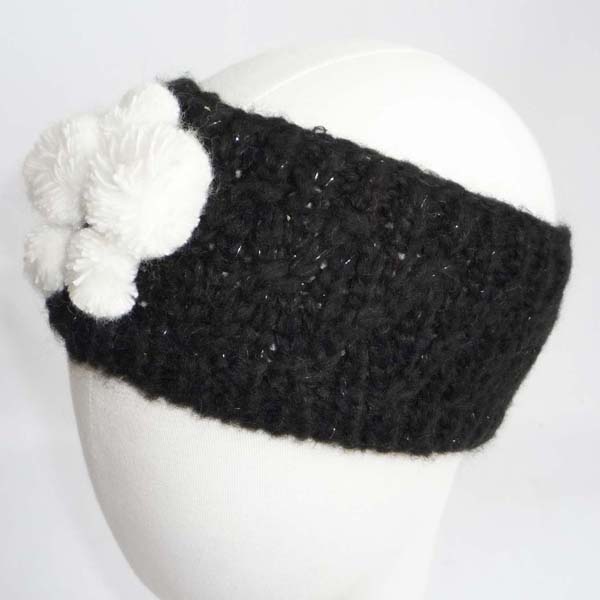 pompoms headband