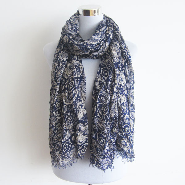 viscose printed scarf