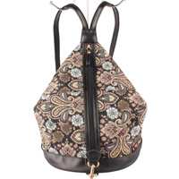 paisley fabric bag