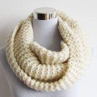 mohair acrylic snood