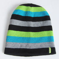 acrylic stripe hat
