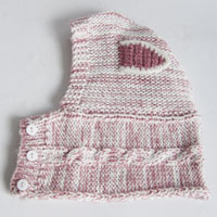 chunky acrylic animal hat