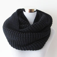 men's chunky acrylic snood