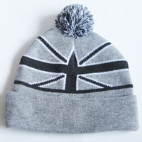 men's acrylic jacquard hat