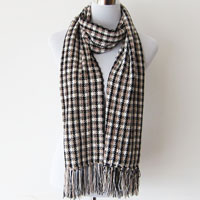 men's woven scarf