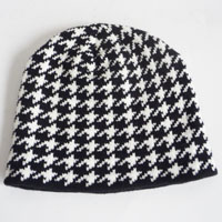 men's acrylic jacquard hat