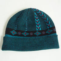 men's acrylic jacquard hat