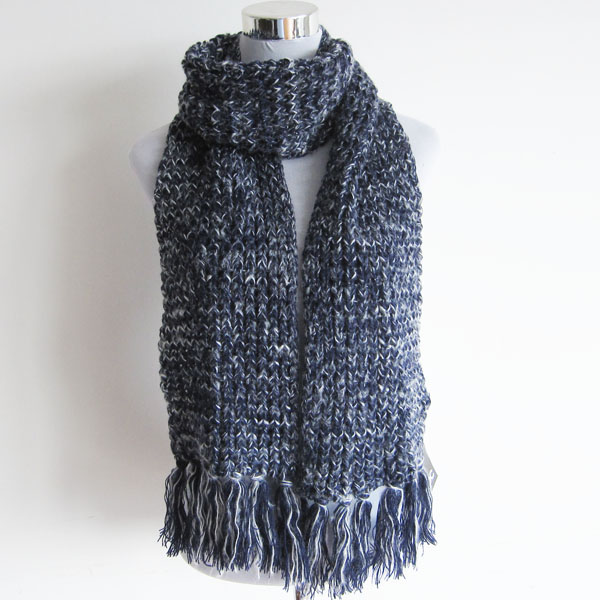 acrylic mix color scarf