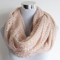 mohair acrylic snood