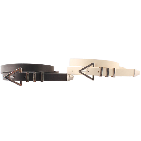 belt with triangle buckle